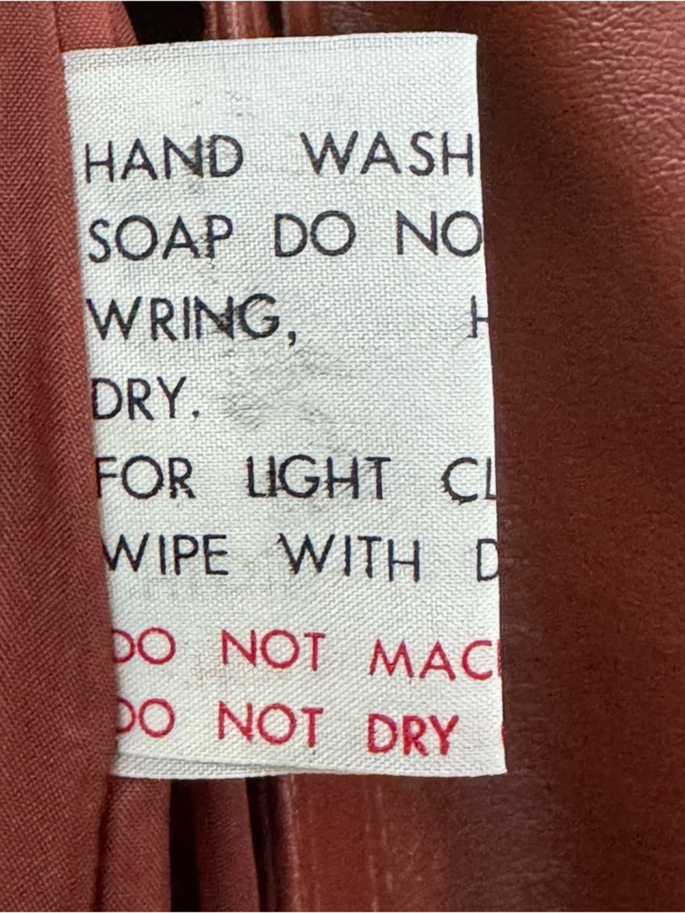 Vintage Brown Faux Leather Belted Jacket Womens M Western Shacket - Picture 8 of 11